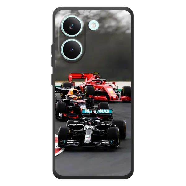 Чохол з принтом «Гонка Формула 1» для Xiaomi Poco X8 Pro