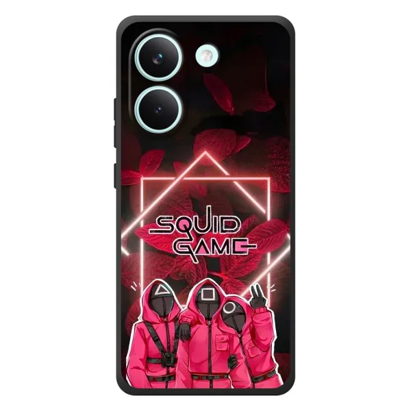 Чохол з принтом «Охоронці Гра кальмара» для Xiaomi Poco X8 Pro Чохол з принтом «Охоронці Гра кальмара» для Xiaomi Poco X8 Pro
