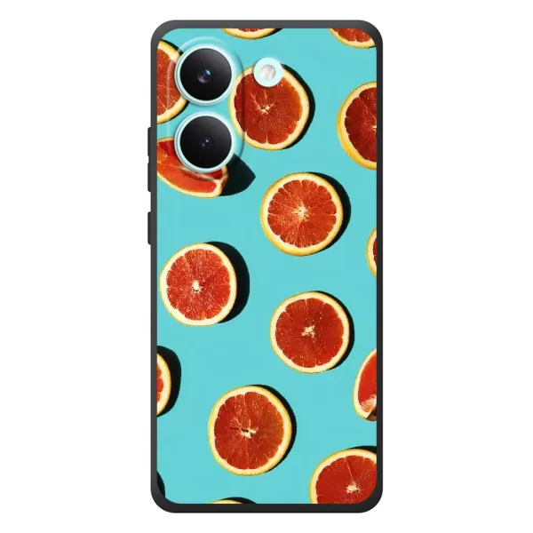 Чохол з принтом «Грейпфрут» для Xiaomi Poco X8 Pro