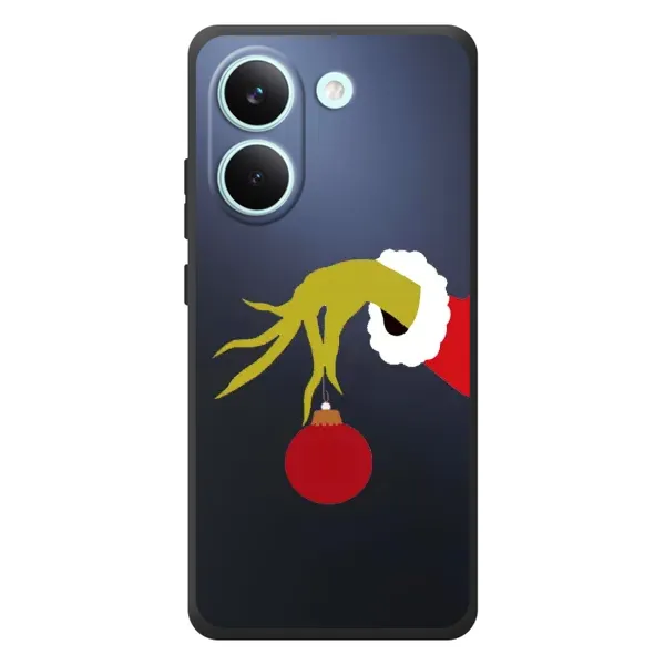 Чехол с принтом «Гринч с игрушкой» для Xiaomi Poco X8 Pro Чехол с принтом «Гринч с игрушкой» для Xiaomi Poco X8 Pro