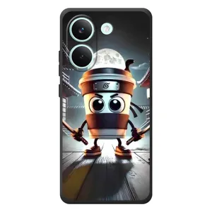 Чохол з мемом Тралалело тралала на Xiaomi Poco X8 Pro (Капучіно асасіно)
