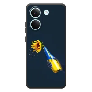 Чохол для Патріота України Xiaomi Poco X8 Pro - (AlphaPrint) (Коктель молотова)
