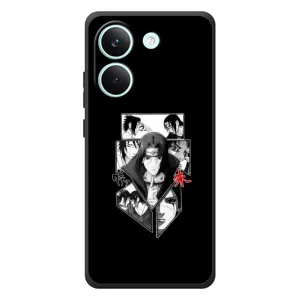 Чехлы на тему: Итачи Учиха для Xiaomi Poco X8 Pro (AlphaPrint) (коллаж Итачи)