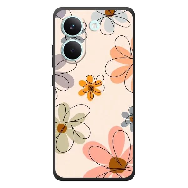 Чехол с принтом «Разноцветные цветы» для Xiaomi Poco X8 Pro Чехол с принтом «Разноцветные цветы» для Xiaomi Poco X8 Pro