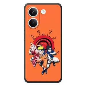 Naruto Anime Чехлы для Шiaomi Поко X8 Про (AlphaPrint) (команда Наруто)