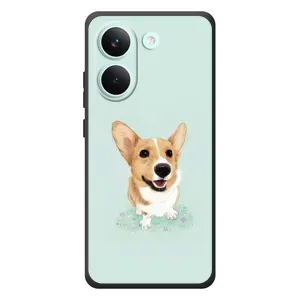 Чехлы с собаками для Xiaomi Poco X8 Pro (VPrint) (Корги)