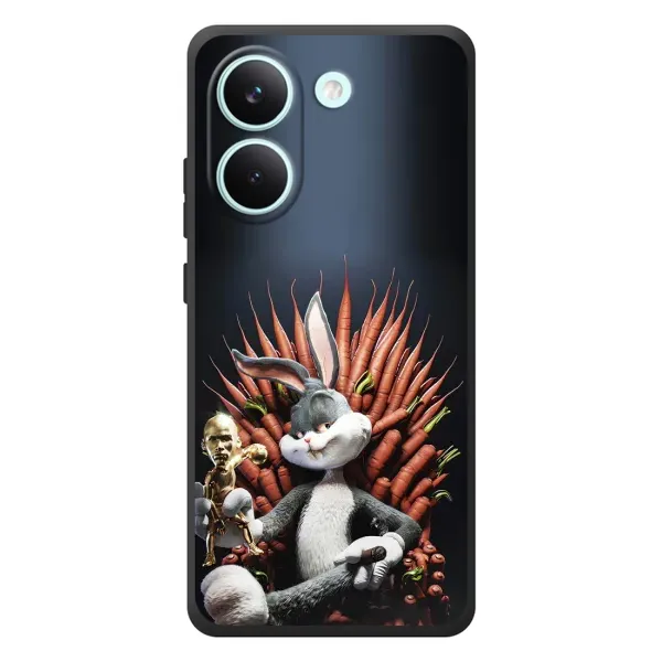 Чехол с принтом «Король Кролик» для Xiaomi Poco X8 Pro