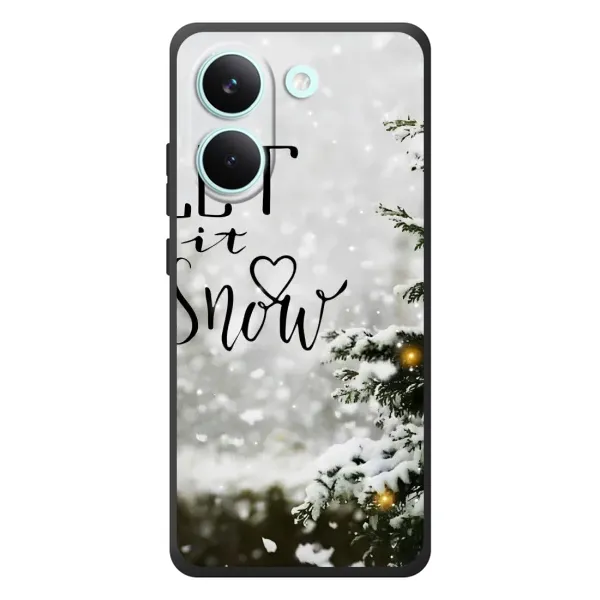 Чехол с принтом «Let it snow» для Xiaomi Poco X8 Pro