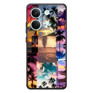 Силиконовый чехол с КАРТИНКАМИ лето для Xiaomi Poco X8 Pro (AlphaPrint) (Летний отпуск)