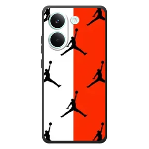 Чехлы для Xiaomi Poco X8 Pro - с картинкой JORDAN (AlphaPrint) (Лого Джордан)