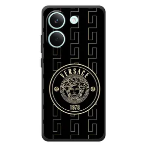 Чехлы VERSACE для Шiaomi Поко X8 Про (PREMIUMPrint) (Лого Версаче)