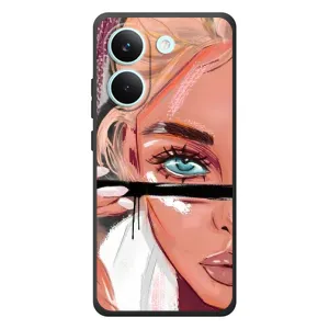 Чехол с печатью для Xiaomi Poco X8 Pro - (Мода) (AlphaPrint) (Макияж)