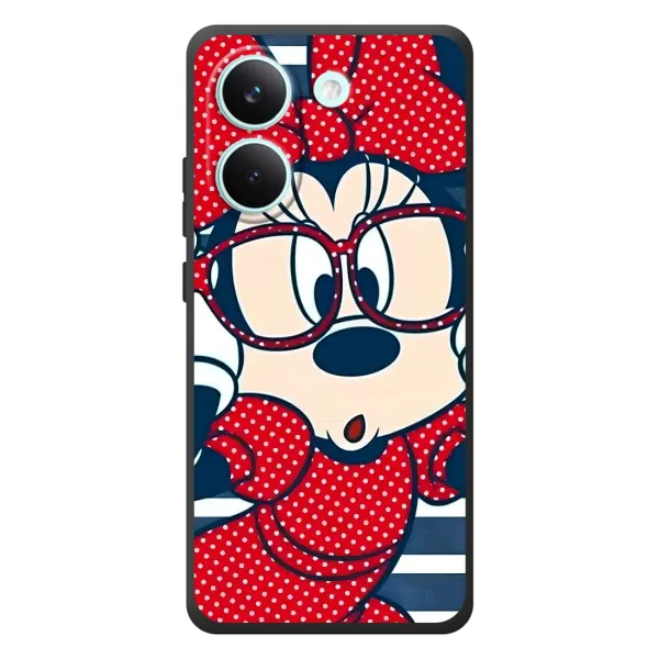 Чехол с принтом «Маус в очках» для Xiaomi Poco X8 Pro