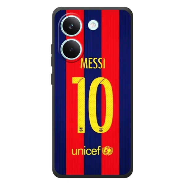 Чехол с принтом «Messi Barca 10» для Xiaomi Poco X8 Pro