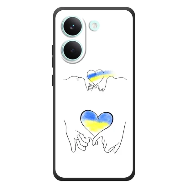 Чехол с принтом «Мир Украине» для Xiaomi Poco X8 Pro Чехол с принтом «Мир Украине» для Xiaomi Poco X8 Pro