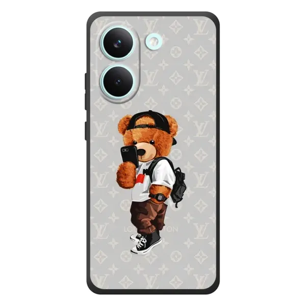 Чехол с принтом «Мишка Луи» для Xiaomi Poco X8 Pro