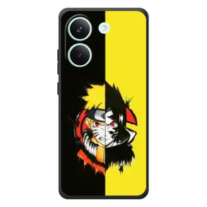 Naruto Anime Чехлы для Шiaomi Поко X8 Про (AlphaPrint) (Наруто-Итачи)