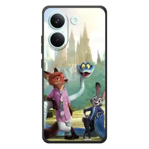 Чехол Зоотрополіс на Xiaomi Poco X8 Pro (Герои мультфильма Зверополис)