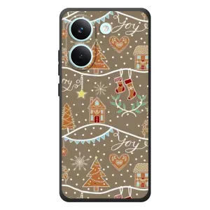 Новогодние, Праздничные Чехлы для Xiaomi Poco X8 Pro - 2024 год (Новогодние пряники)