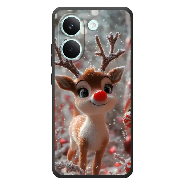 Чохол з принтом «Олень з носом» для Xiaomi Poco X8 Pro
