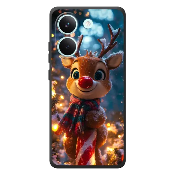 Чохол з принтом «Олень з шарфом» для Xiaomi Poco X8 Pro
