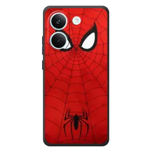 Чехол с человеком пауком для Xiaomi Poco X8 Pro - (AlphaPrint) (Паук (Марвел))