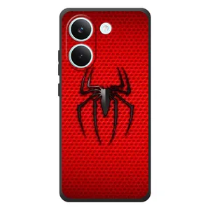 Чехол с человеком пауком для Xiaomi Poco X8 Pro - (AlphaPrint) (Паук Марвел)