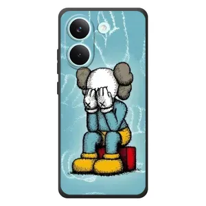 Чехлы для Xiaomi Poco X8 Pro - Bearbrick Louis Vuitton (PREMIUMPrint) (Плач Bearbrick)