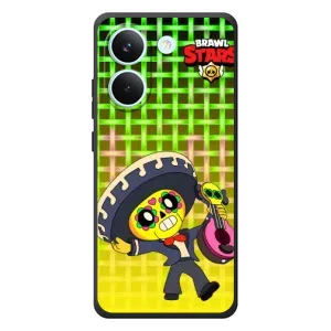 Чехлы Brawl Stars для Xiaomi Poco X8 Pro (AlphaPrint) (Поко в самбреро)