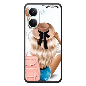 Чехол с печатью для Xiaomi Poco X8 Pro - (Мода) (AlphaPrint) (Путешествие)
