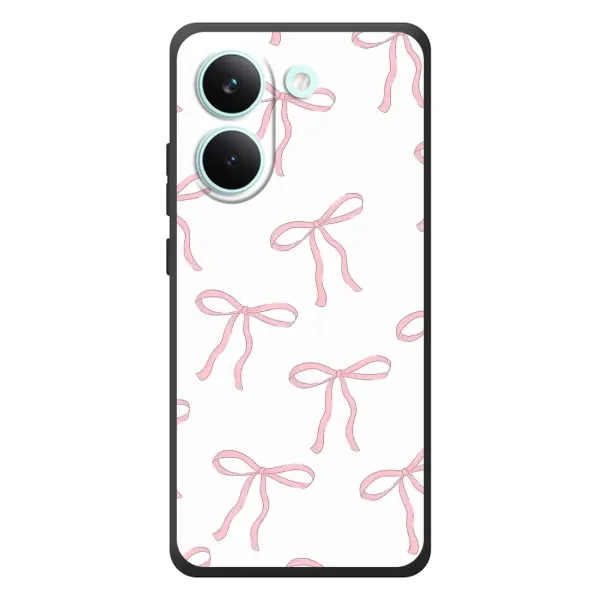Чехол с принтом «Розовые бантики» для Xiaomi Poco X8 Pro