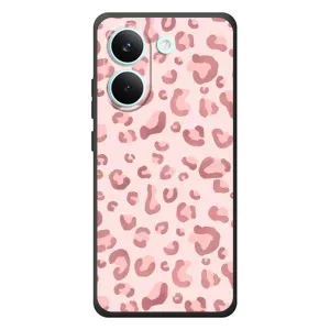 Чохол з розовим принтом для Xiaomi Poco X8 Pro (Рожевий леопард)