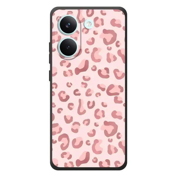 Чехол с принтом «Розовый леопард» для Xiaomi Poco X8 Pro