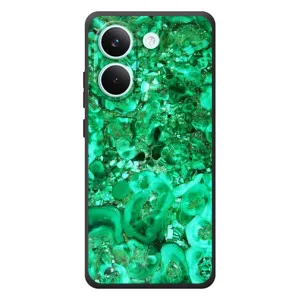 Мраморный чехол на Xiaomi Poco X8 Pro (VPrint) (Салатный Мрамор)
