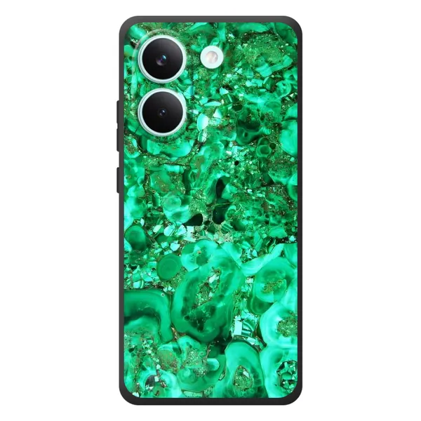Чохол з принтом «Салатовий Мрамор» для Xiaomi Poco X8 Pro