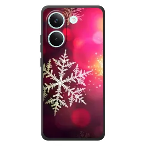 Новогодние Чехлы для Шiaomi Поко X8 Про (VPrint) (Снежинка)
