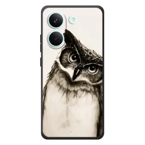 Чехол с птицами на Xiaomi Poco X8 Pro (VPrint) (Сова)