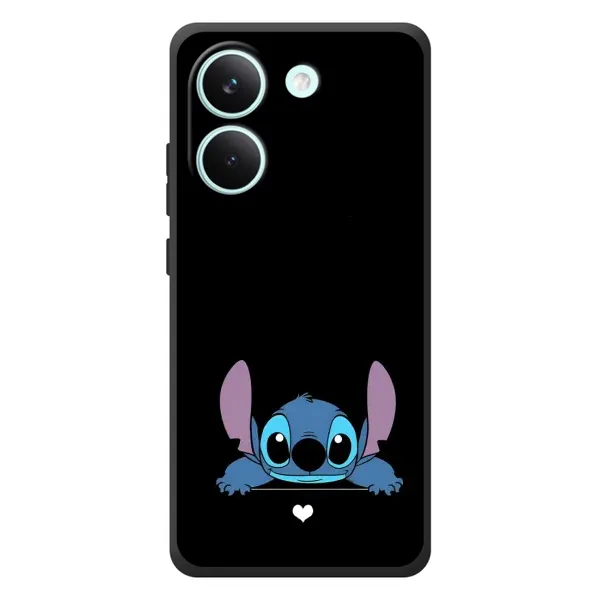 Чехол с принтом «Стич на черном» для Xiaomi Poco X8 Pro Чехол с принтом «Стич на черном» для Xiaomi Poco X8 Pro