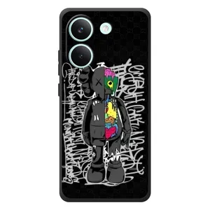 Чехлы для Xiaomi Poco X8 Pro - Bearbrick Louis Vuitton (PREMIUMPrint) (Стиль Bearbrick)
