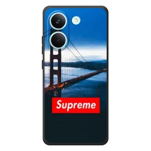 Чехол для Xiaomi Poco X8 Pro с картинкой Supreme (AlphaPrint) (Стиль Supreme)