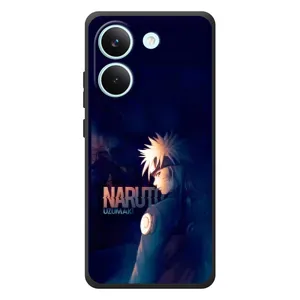 Naruto Anime Чехлы для Шiaomi Поко X8 Про (AlphaPrint) (тень Наруто)