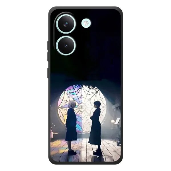 Чохол з принтом «Венздей та Інід» для Xiaomi Poco X8 Pro Чохол з принтом «Венздей та Інід» для Xiaomi Poco X8 Pro