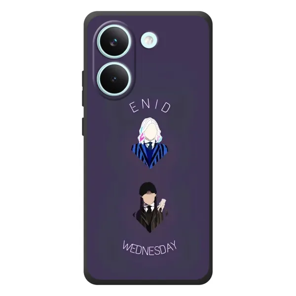 Чохол з принтом «Венздей і подруга» для Xiaomi Poco X8 Pro Чохол з принтом «Венздей і подруга» для Xiaomi Poco X8 Pro