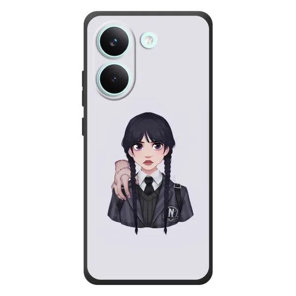 Чохол з принтом «Венздей і Річ» для Xiaomi Poco X8 Pro Чохол з принтом «Венздей і Річ» для Xiaomi Poco X8 Pro
