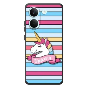 Чехол для Шiaomi Поко X8 Про - (Единорожки - Новинки) (AlphaPrint) (Unicorn)