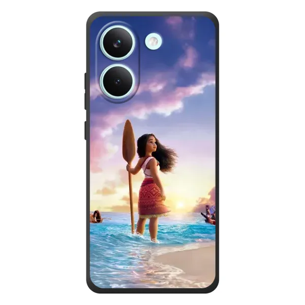 Чехол с принтом «Моана с веслом» для Xiaomi Poco X8 Pro