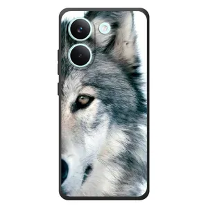 Чехлы с картинками животных Xiaomi Poco X8 Pro (Волк)