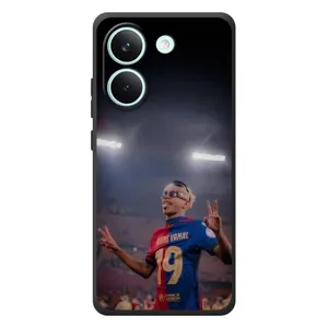 Чехол с футболистом Ламин Ямаль Xiaomi Poco X8 Pro (Ямаль на стадионе)