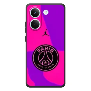 Чехлы PSG для Xiaomi Poco X8 Pro (AlphaPrint) (яркий ПСЖ)