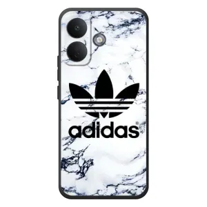 Чохли Адидас для Xiaomi Poco X8 (AlphaPrint) (Адідас на мраморі)
